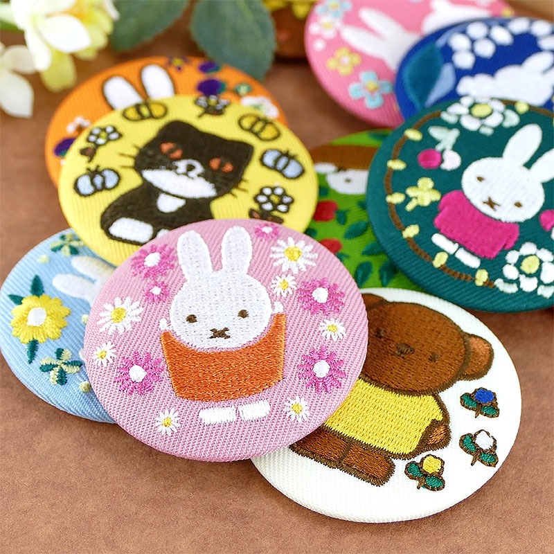 Flower Miffy 刺繍ブローチコレクション 12種セットBOX | ミッフィーの