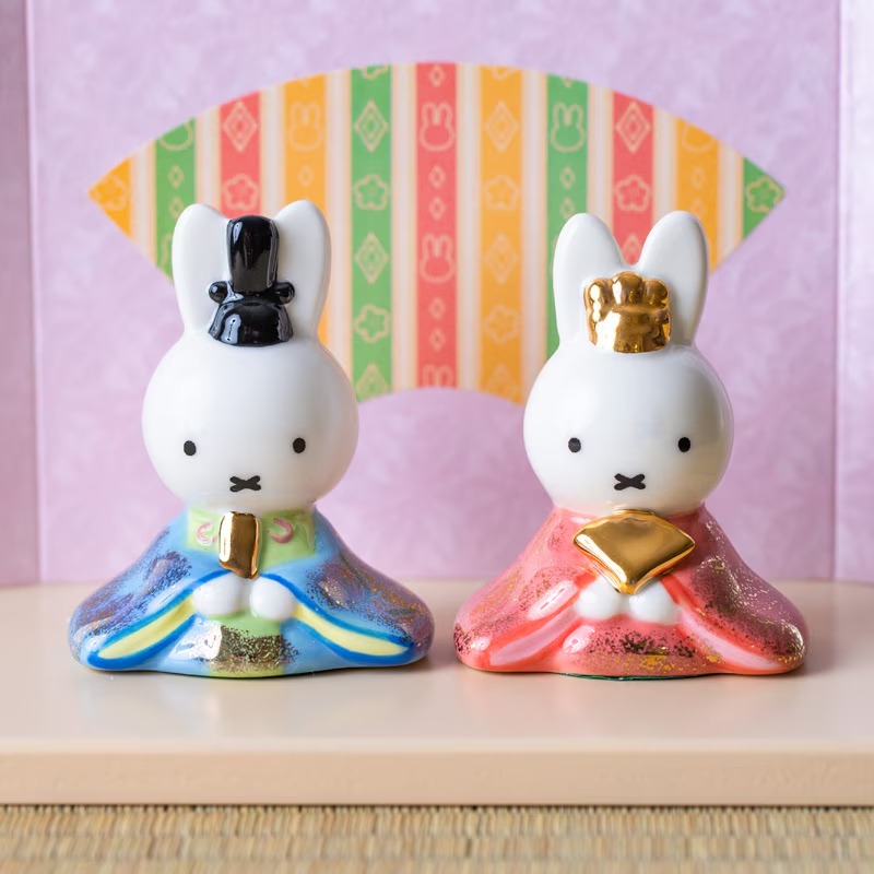 ミッフィー 磁器ひな人形 | ミッフィーのお花屋さん Flower Miffy