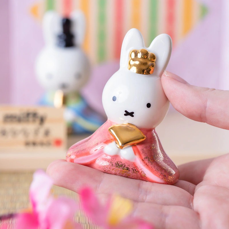 ミッフィー 磁器ひな人形 | ミッフィーのお花屋さん Flower Miffy
