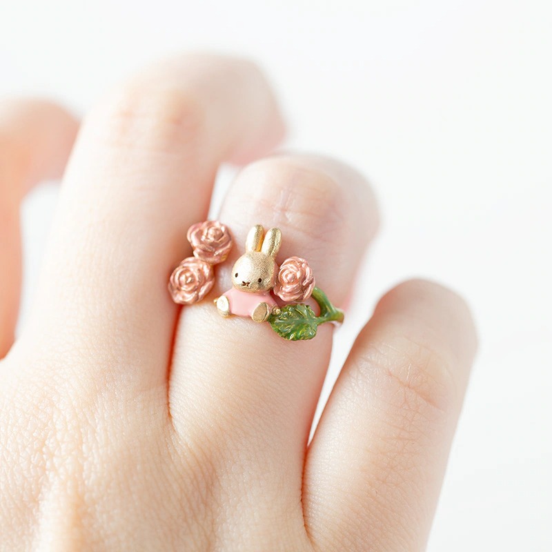 Flower Miffy パルナートポックコラボ フラワーリング バラ（ボックス
