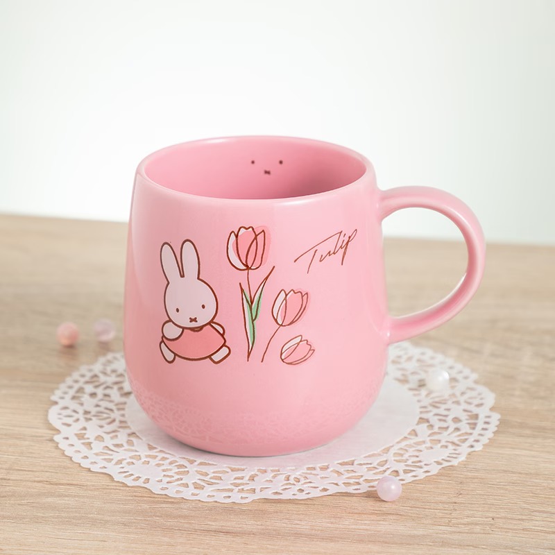 Flower Miffy バースデーフラワーマグカップ チューリップ アート