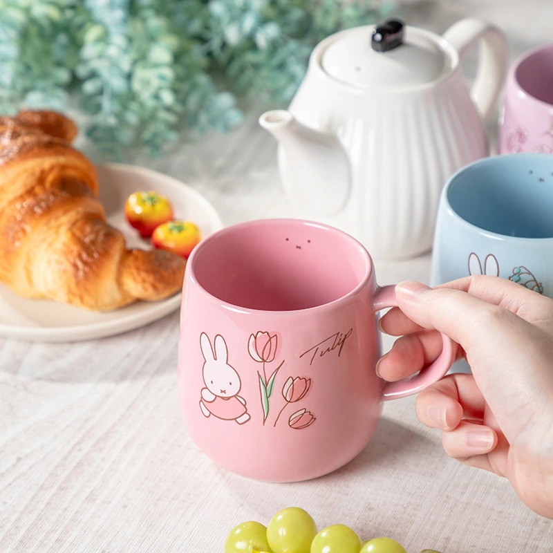 Flower Miffy バースデーフラワーマグカップ デンファレ アート