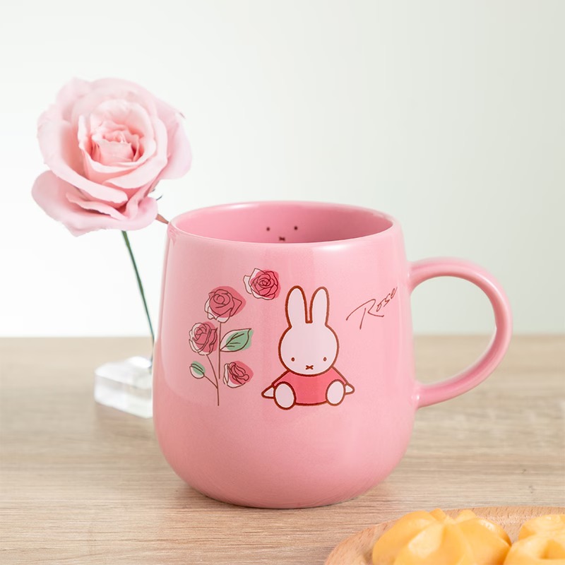 LIVEN 花柄マグカップ&タンブラーセット Flower Miffy バースデーフラワーマグカップ バラ アートフラワー