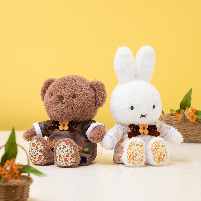 Flower Miffy 着せかえお洋服 キンモクセイ ブラウン（ボリス用