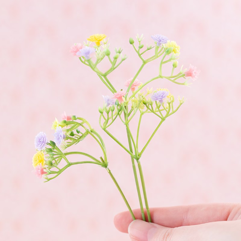 Flower Miffy バースデーフラワーミニタオル スイートピー アート
