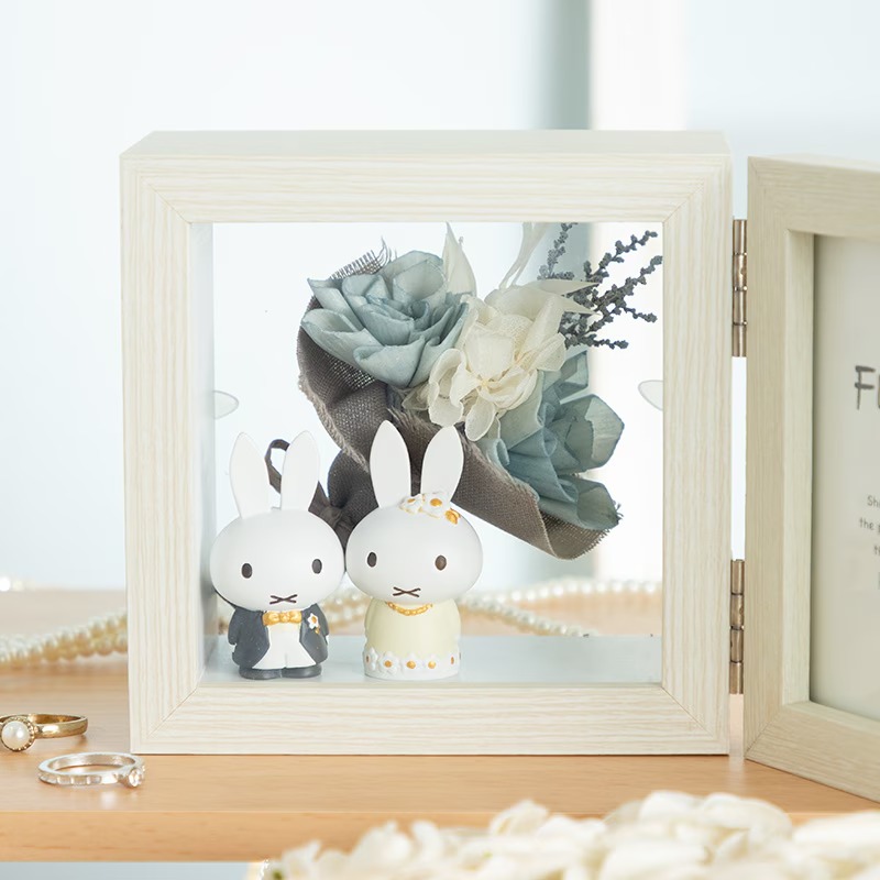 Flower Miffy ソラフラワートランスペアレント ウェディング ブルー