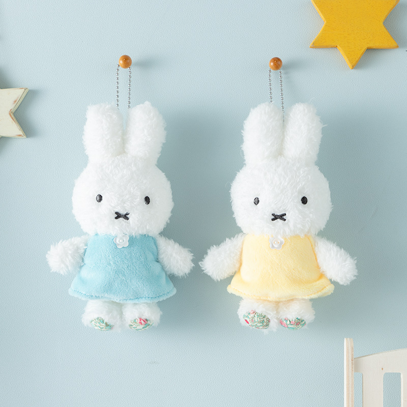 Flower Miffy ほわほわマスコット ミモザイエロー アートフラワー