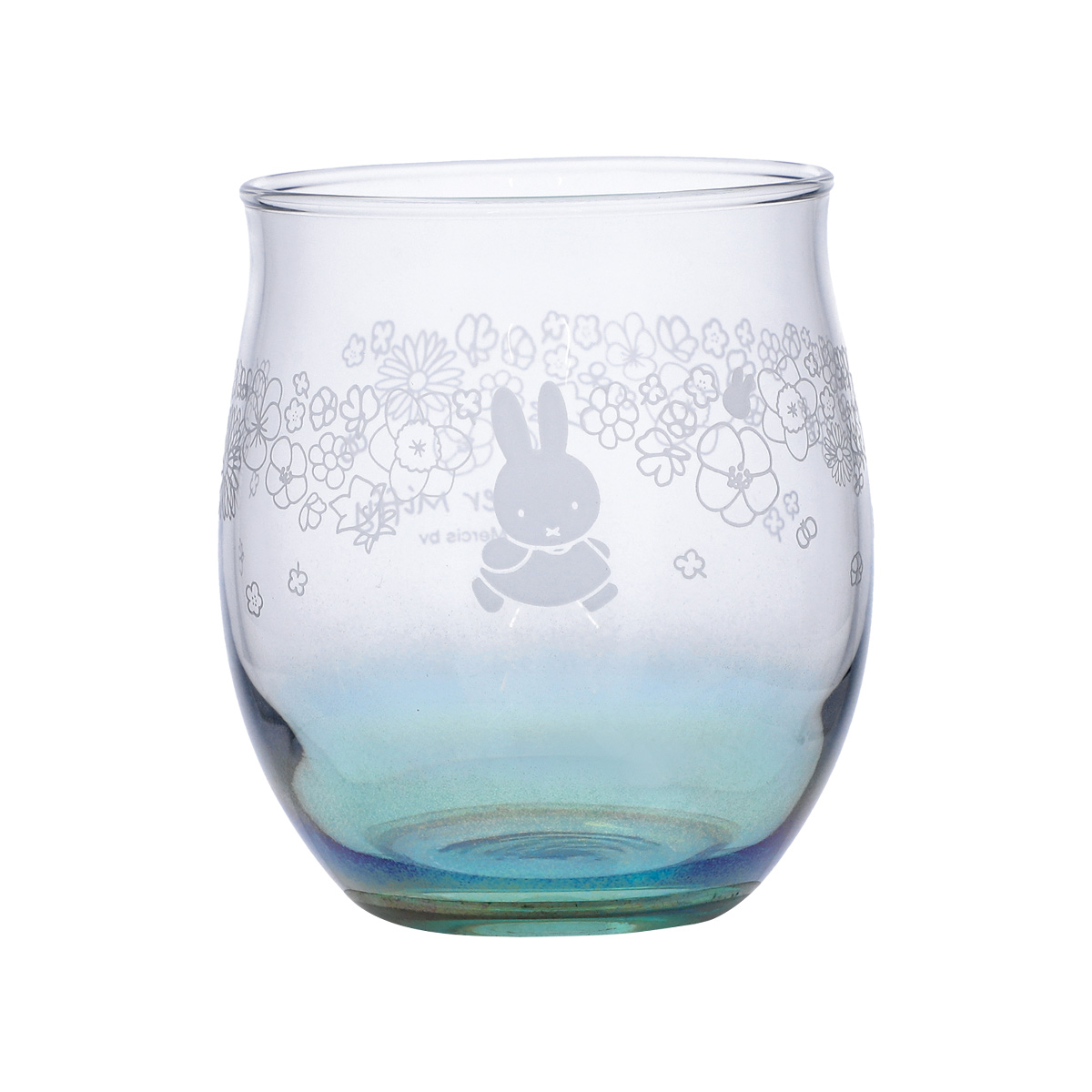Flower Miffy カラフルグラス フラワーフリル グリーン アートフラワー