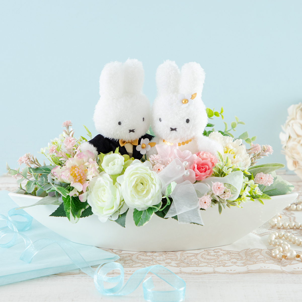アート・プリザーブドフラワーアレンジ | ミッフィーのお花屋さん