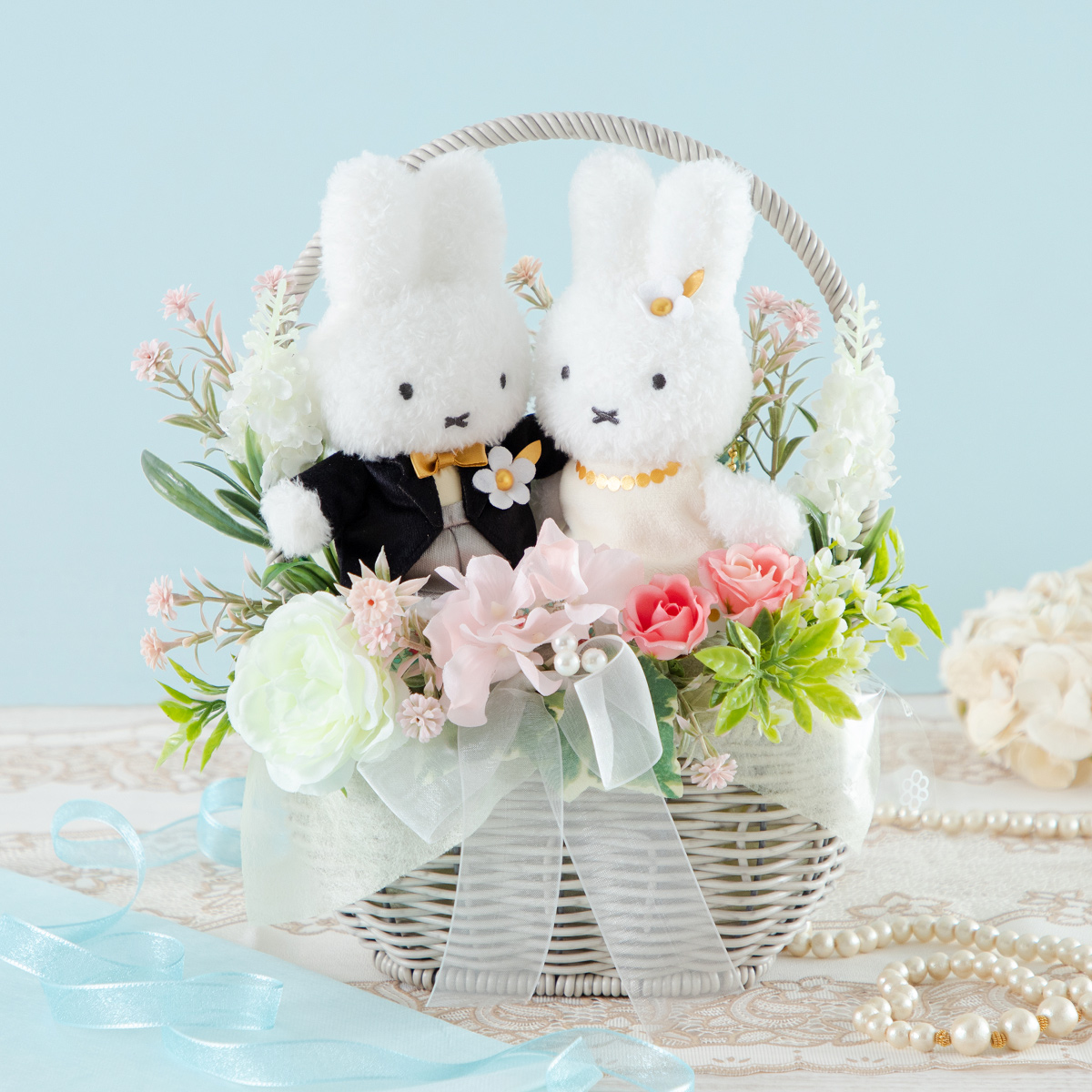 アート・プリザーブドフラワーアレンジ | ミッフィーのお花屋さん
