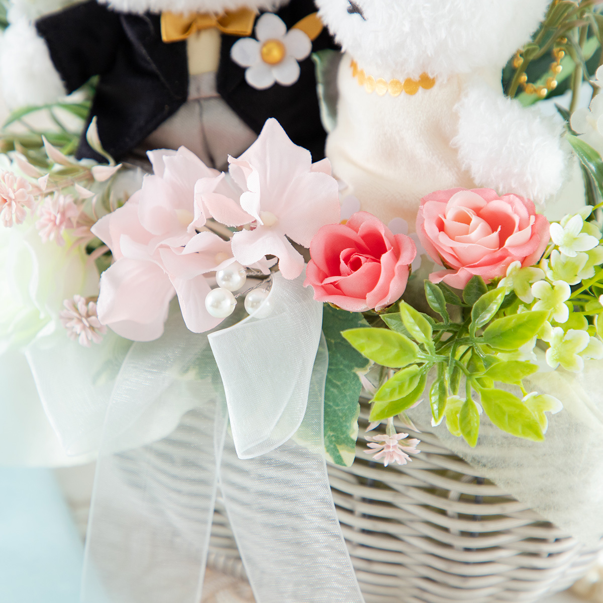 Flower Miffy アートフラワーアレンジ ガーデンウェディング