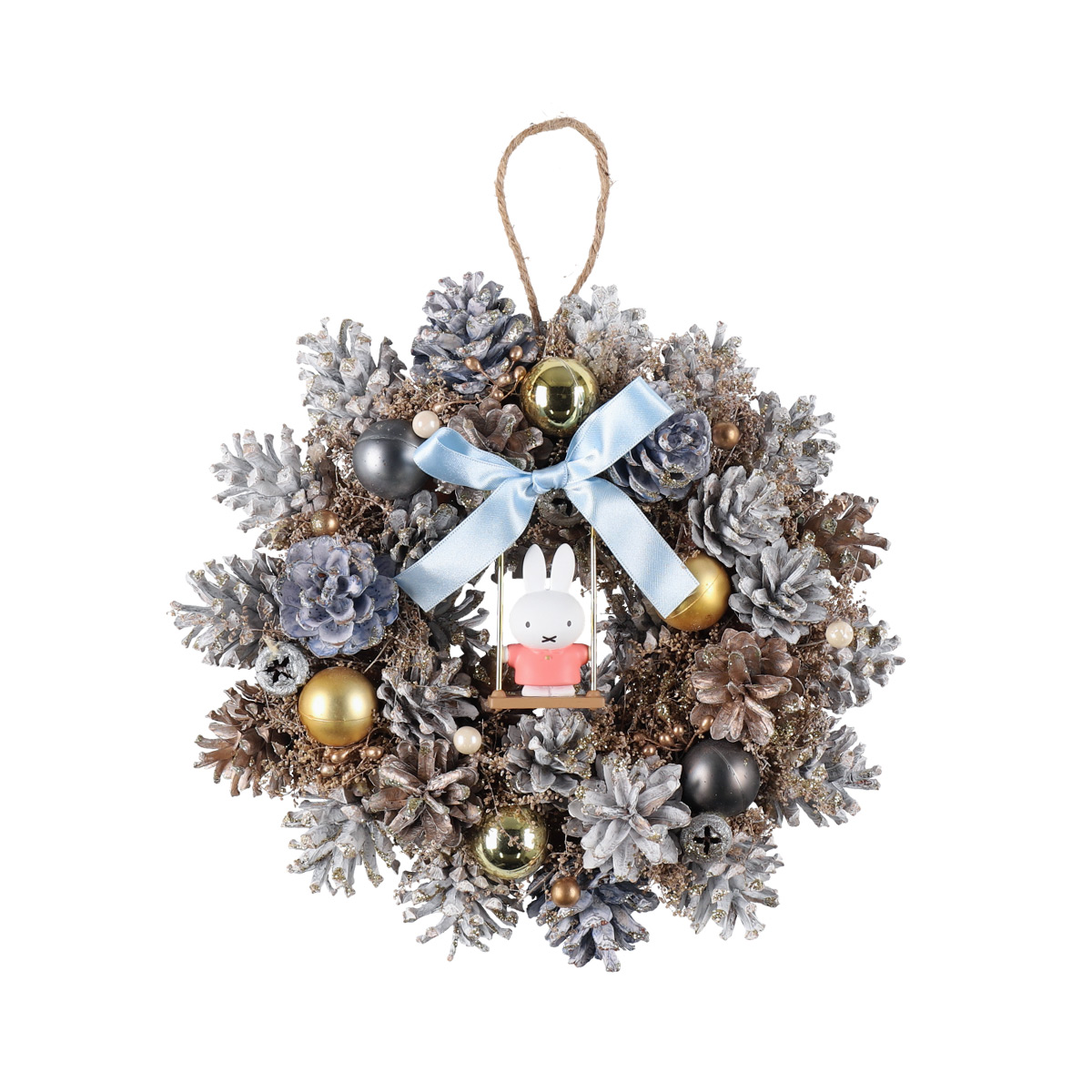 予約商品：クリスマス】Flower Miffy クリスマスリース ブランコ