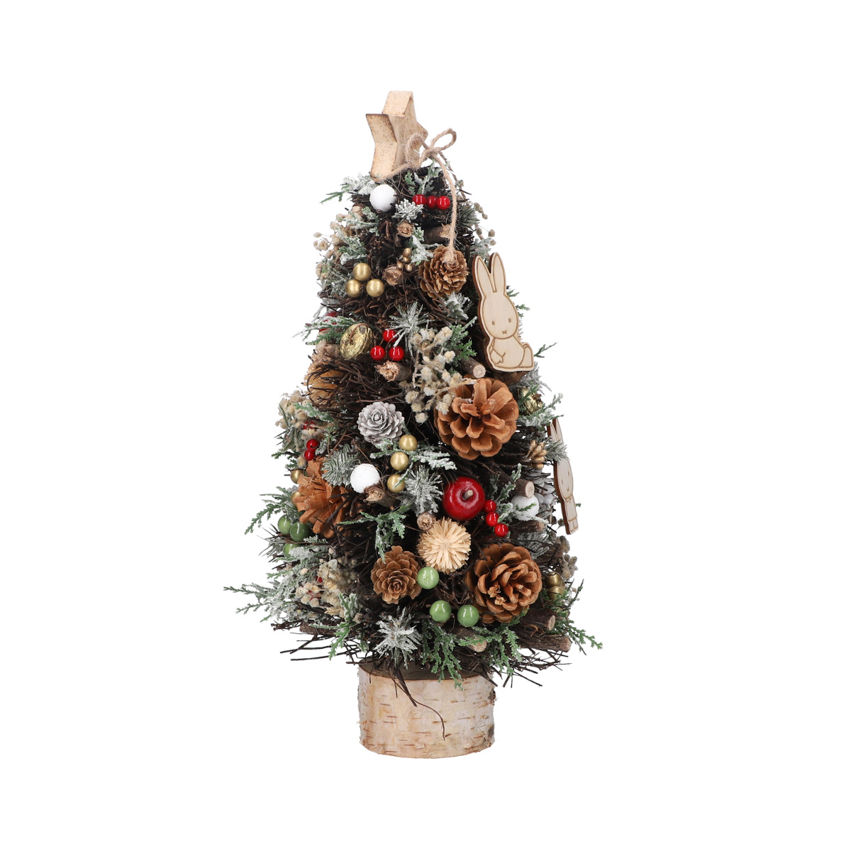 予約商品：クリスマス】Flower Miffy クリスマスツリーオブジェ