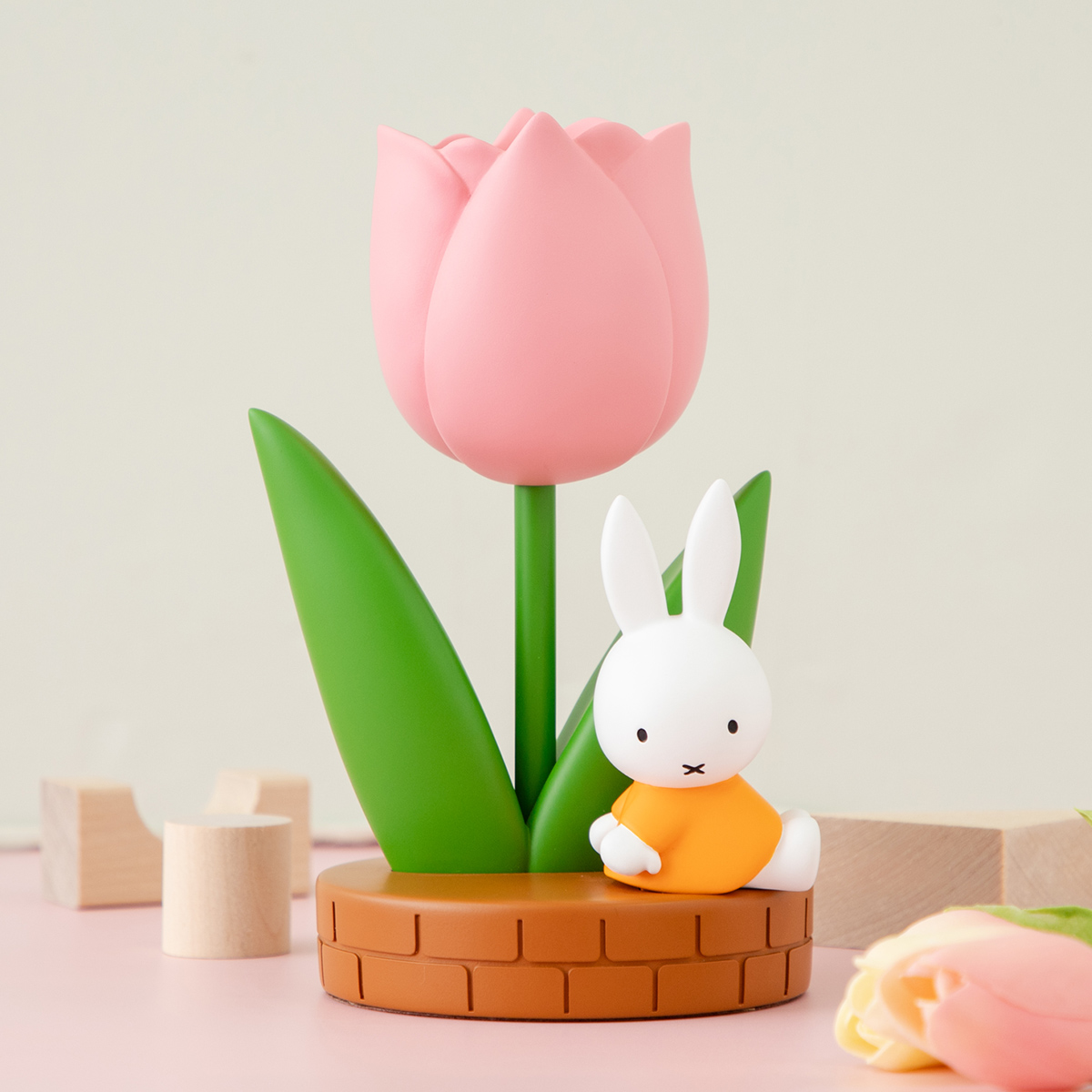 Flower Miffy オーガナイザーオブジェ Tulip with miffy アート