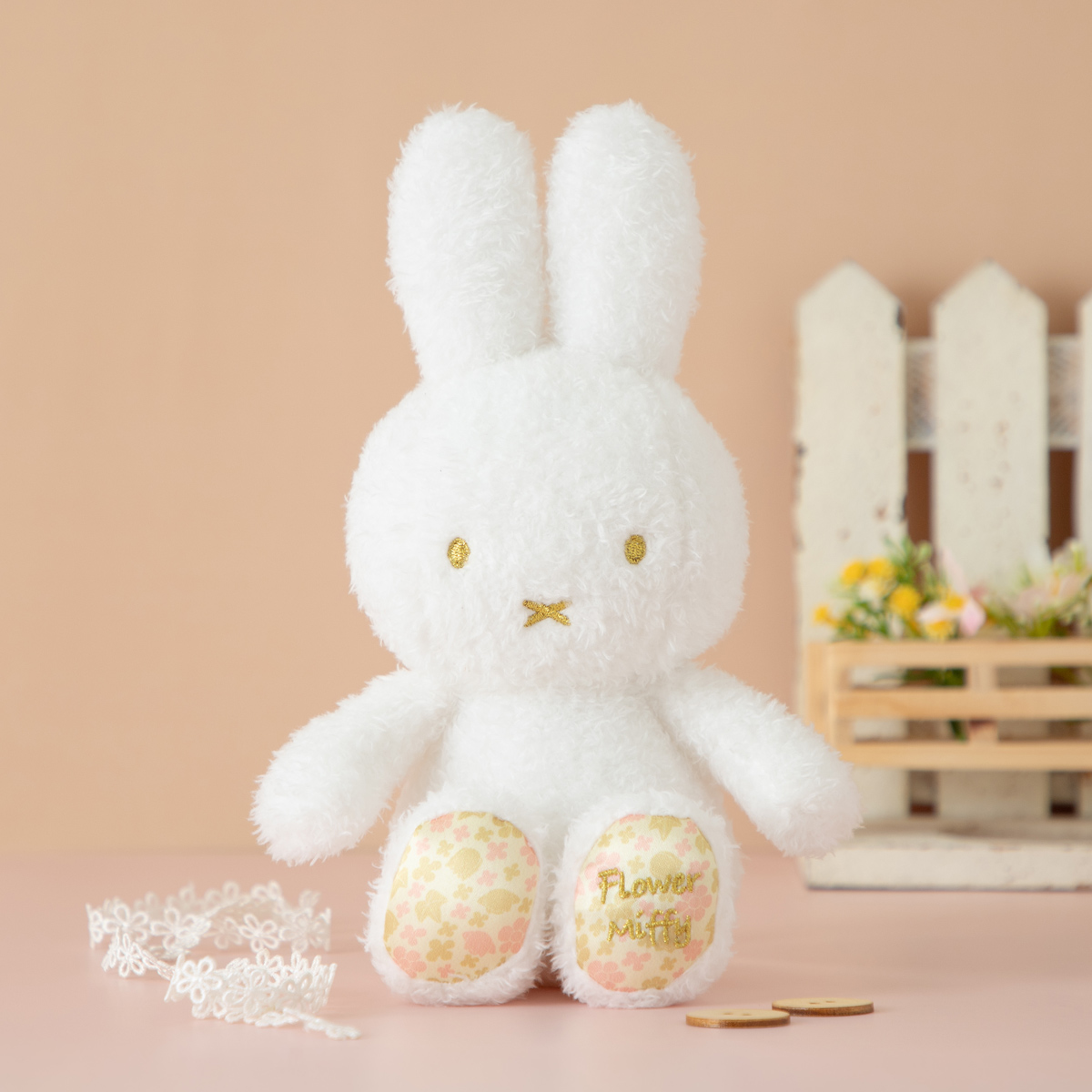 Flower Miffy 着せかえほわほわぬいぐるみ 10thアニバーサリー ポピー