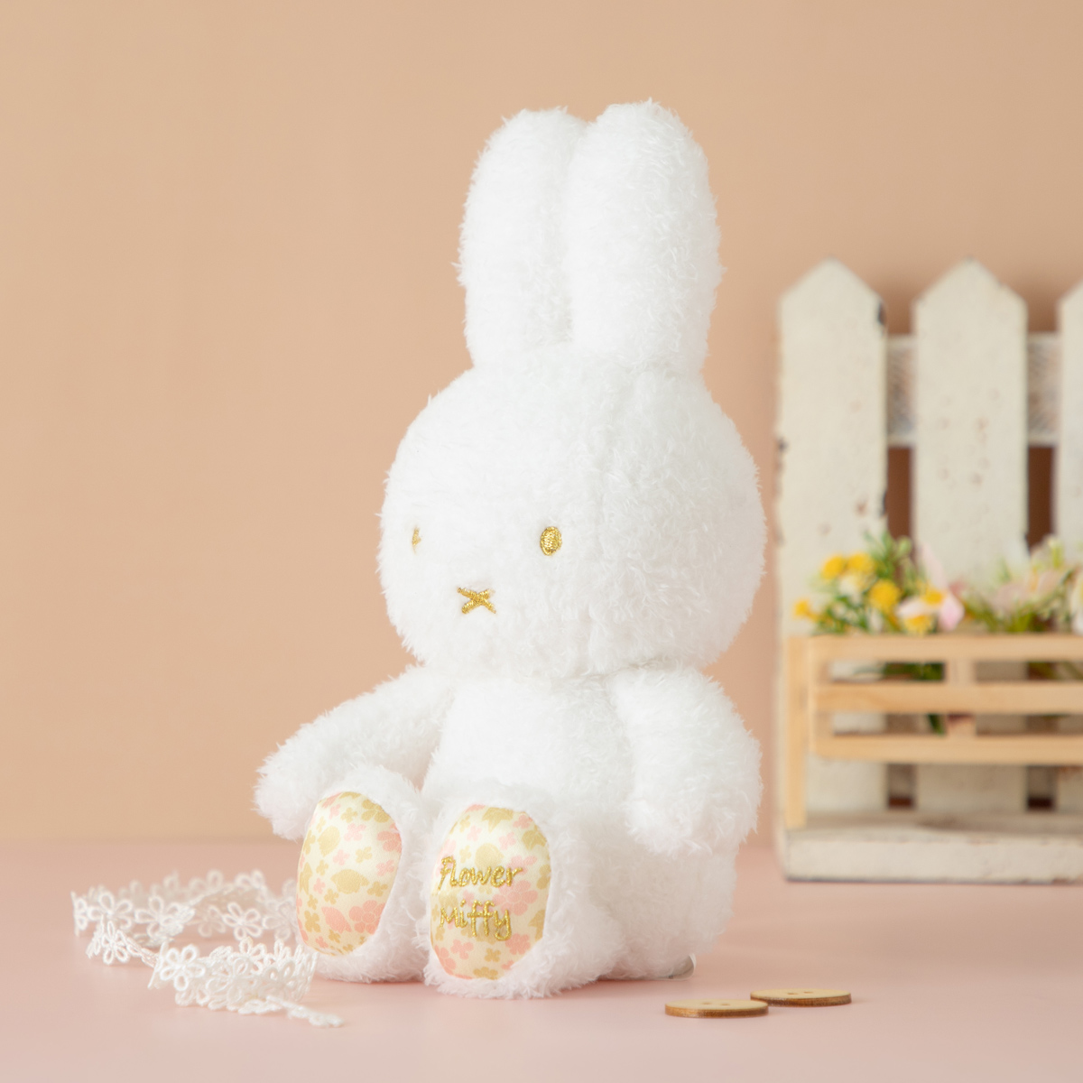 Flower Miffy 着せかえほわほわぬいぐるみ 10thアニバーサリー ポピー