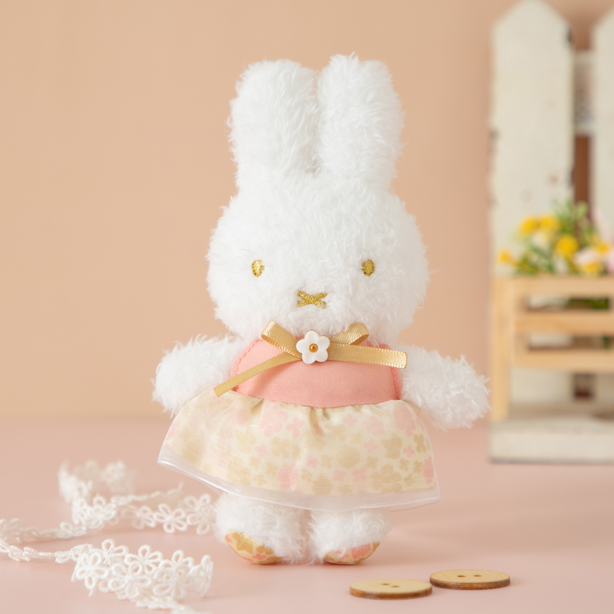 Flower Miffy ほわほわマスコット 10thアニバーサリー ポピーセット