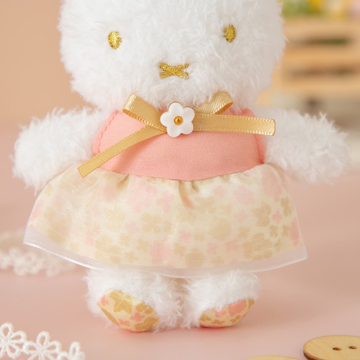 Flower Miffy ほわほわマスコット 10thアニバーサリー ポピーセット