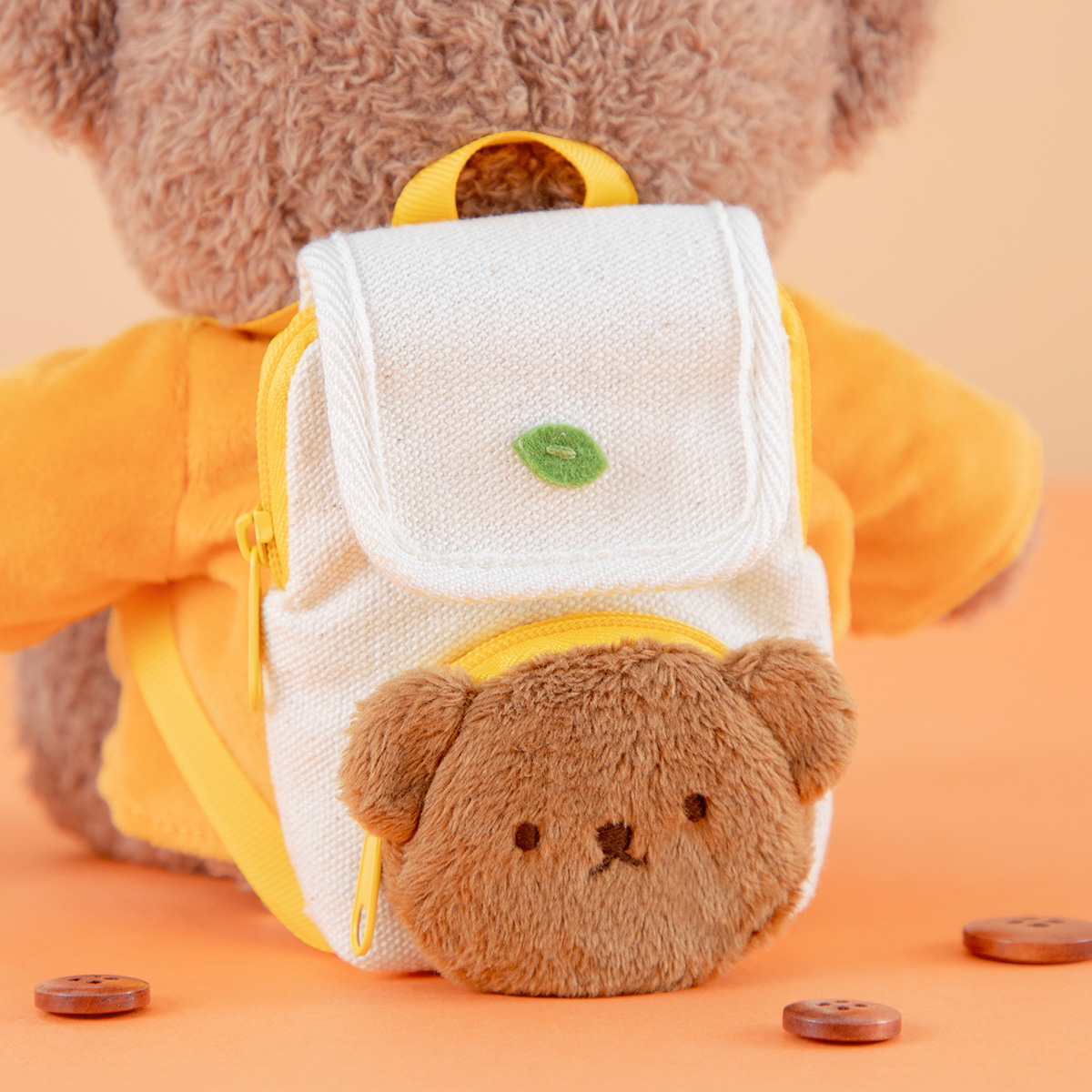 Flower Miffy ほわほわぬいぐるみといっしょ キャンバスミニリュック