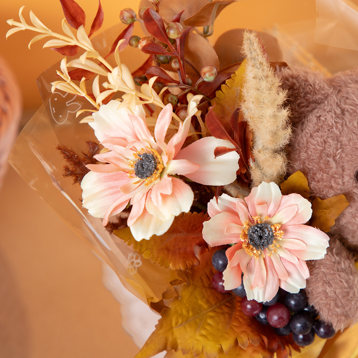 Flower Miffy ほわほわぬいぐるみブーケ オータム ボリス | ミッフィー